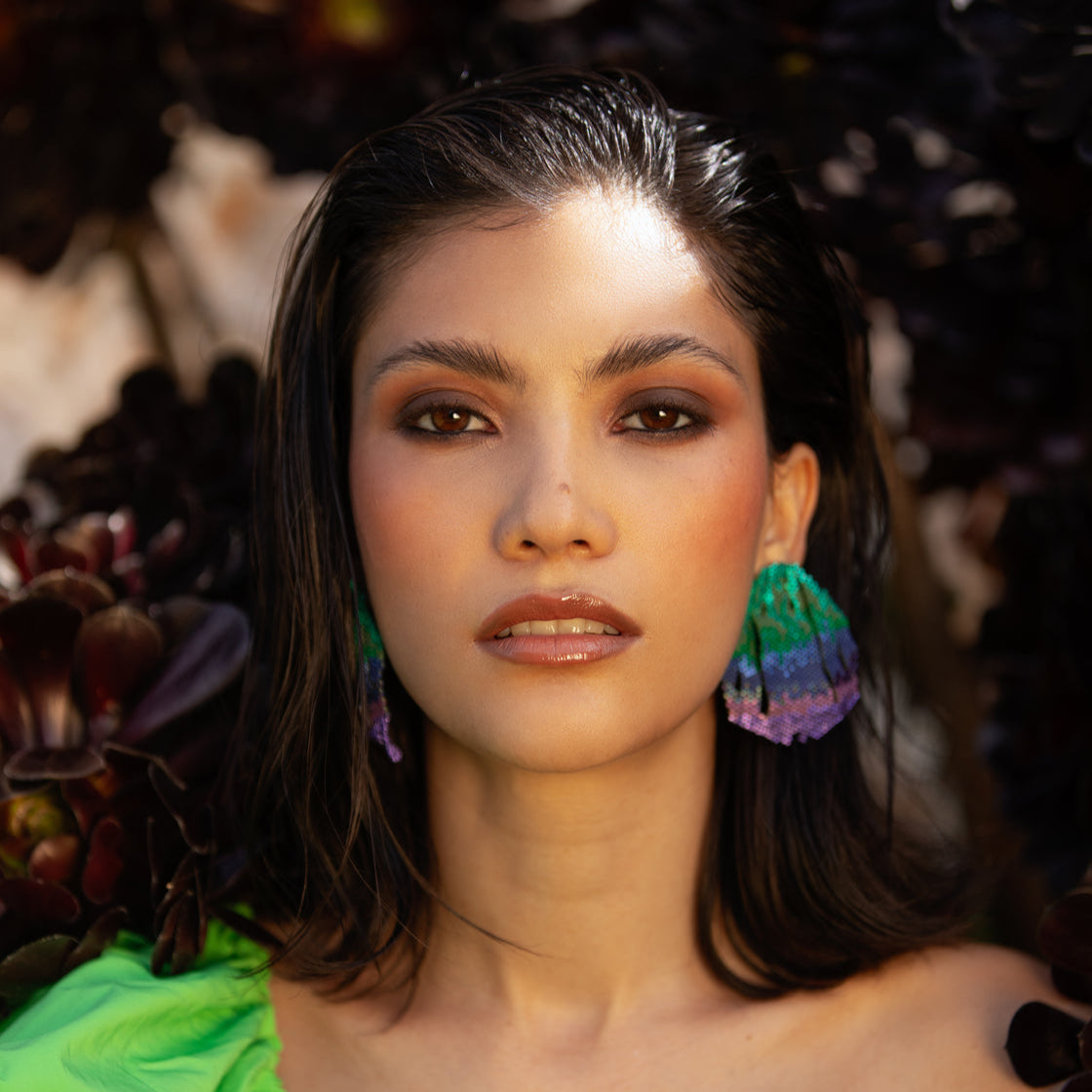 Aretes Colaceleste